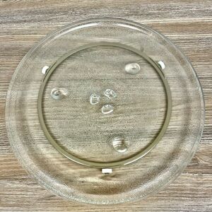 12.5-inch Glass Turntable Tray w/Turntable Ring from GE Microwave